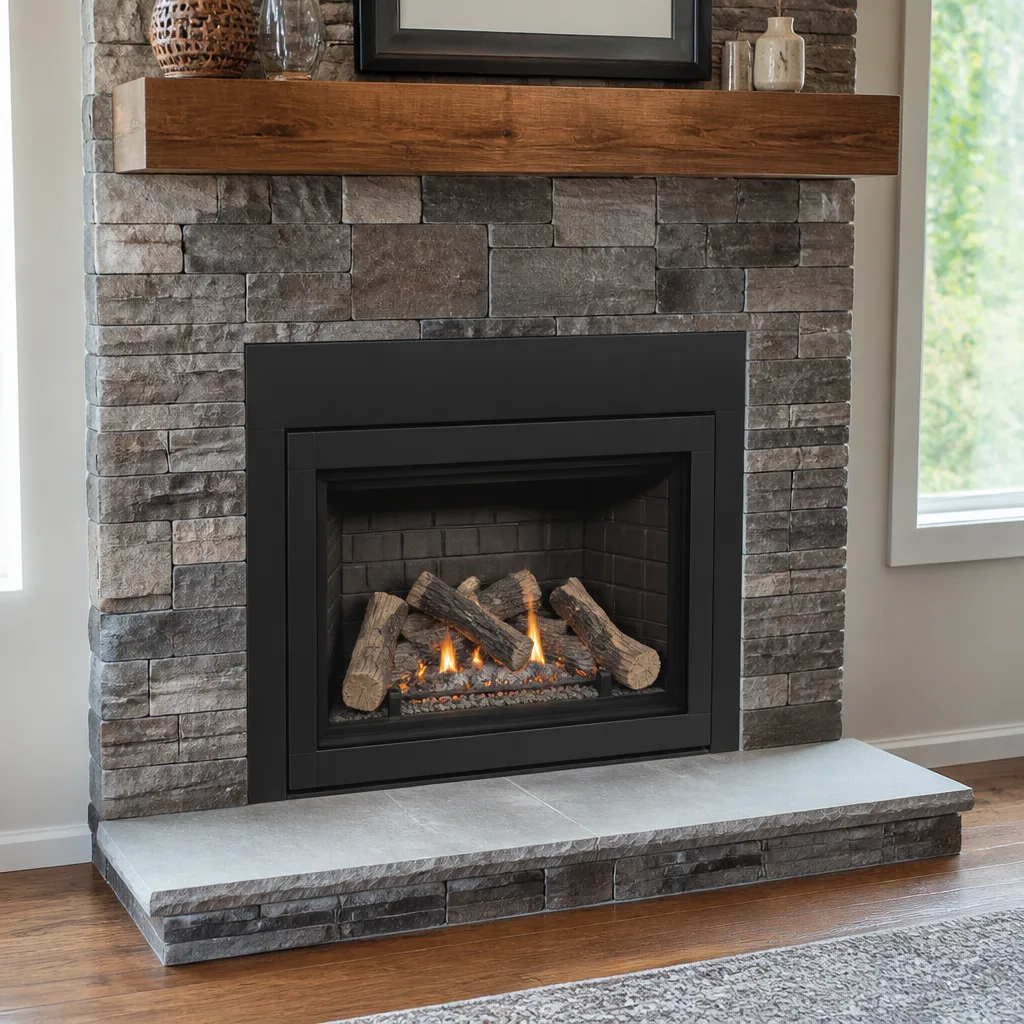 Gas fireplace service